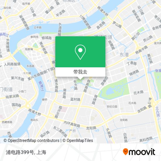 浦电路399号地图