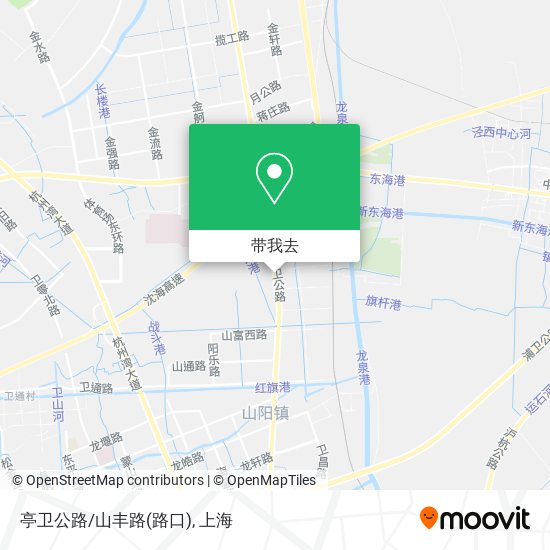 亭卫公路/山丰路(路口)地图