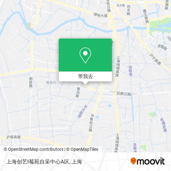 上海创艺I莓苑自采中心A区地图