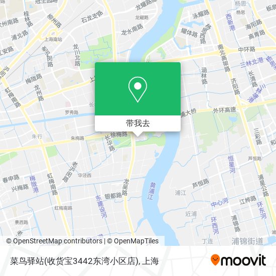 菜鸟驿站(收货宝3442东湾小区店)地图