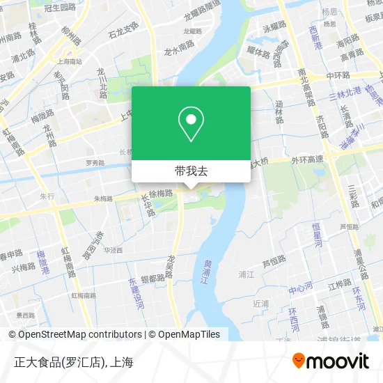正大食品(罗汇店)地图