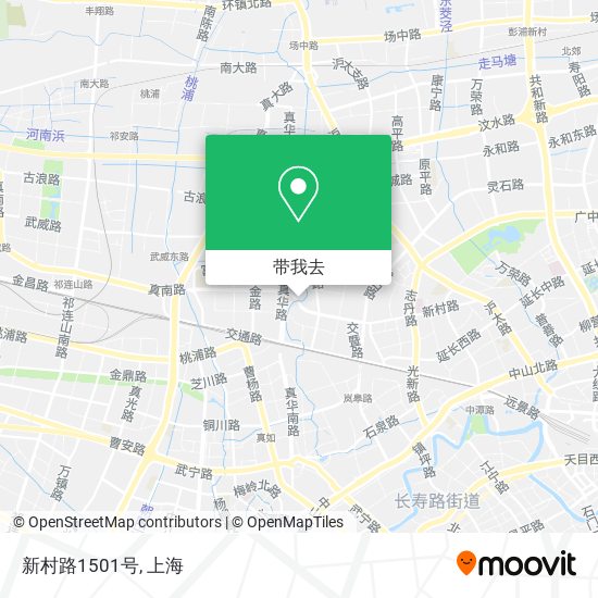 新村路1501号地图