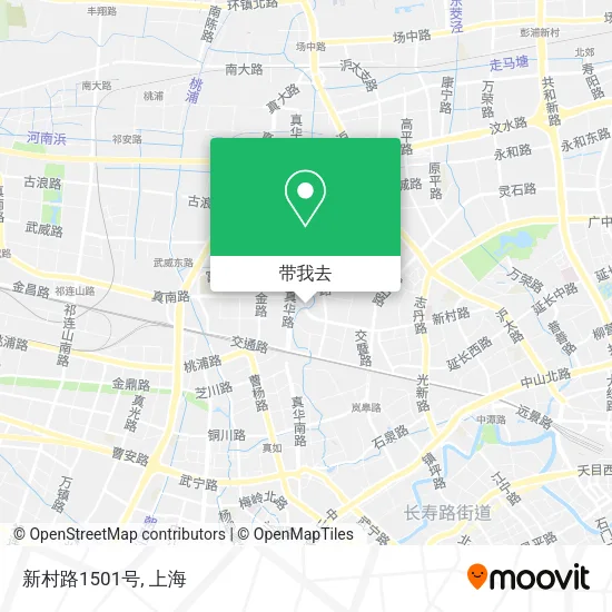 新村路1501号地图