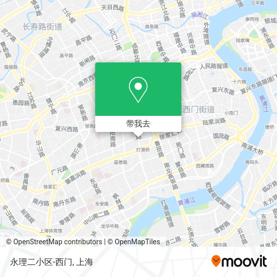 永理二小区-西门地图