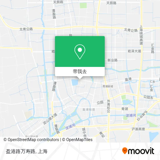 盈港路万寿路地图