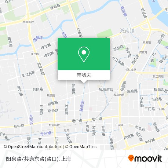 阳泉路/共康东路(路口)地图