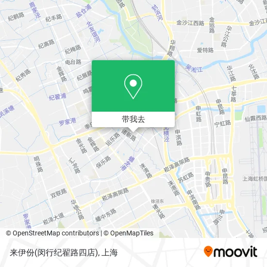 来伊份(闵行纪翟路四店)地图