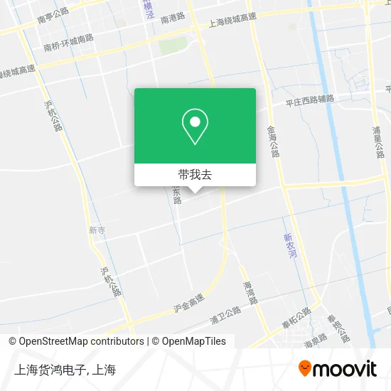 上海货鸿电子地图