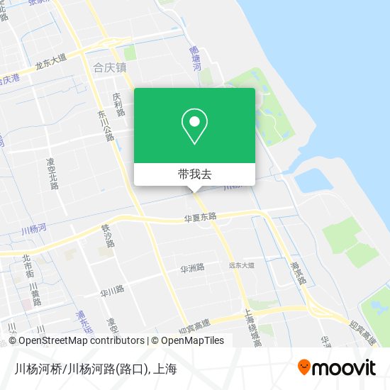 川杨河桥/川杨河路(路口)地图