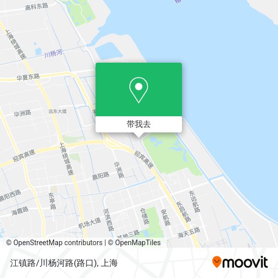 江镇路/川杨河路(路口)地图