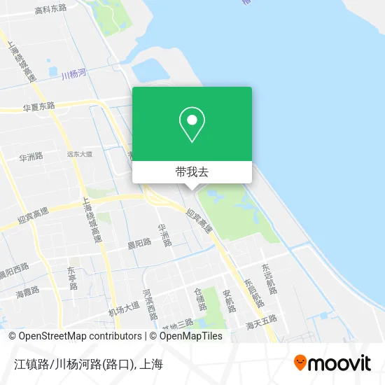 江镇路/川杨河路(路口)地图