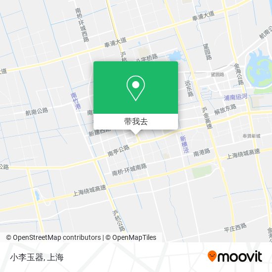 小李玉器地图