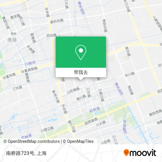 南桥路723号地图