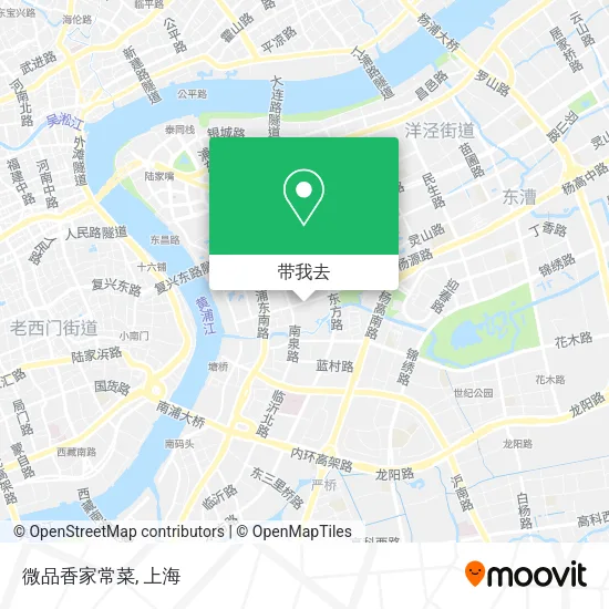 微品香家常菜地图