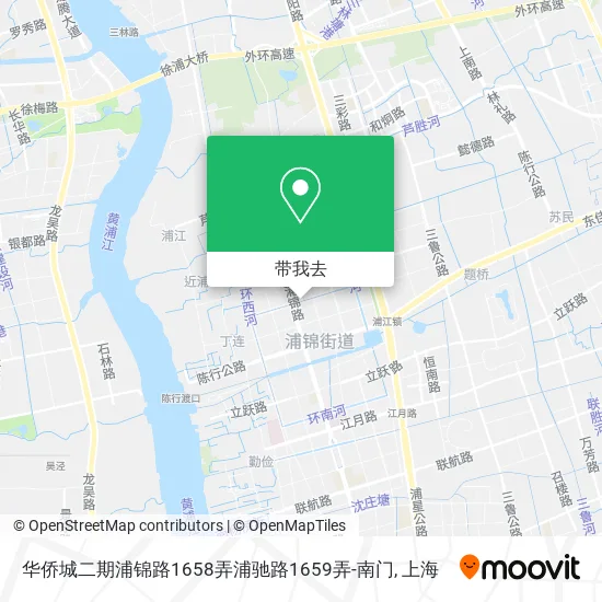 华侨城二期浦锦路1658弄浦驰路1659弄-南门地图