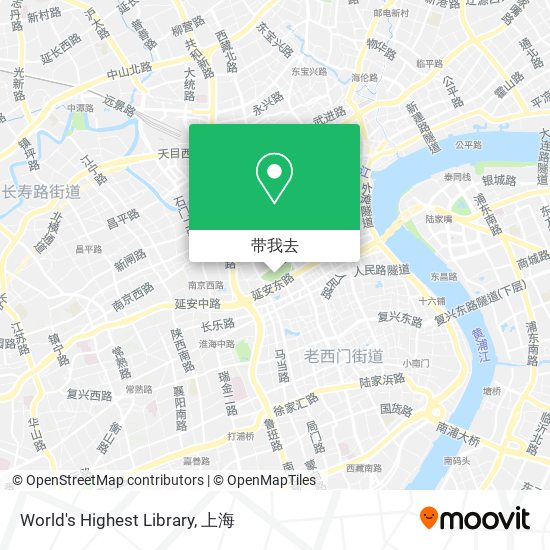 World's Highest Library地图