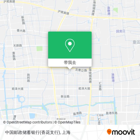 中国邮政储蓄银行(香花支行)地图