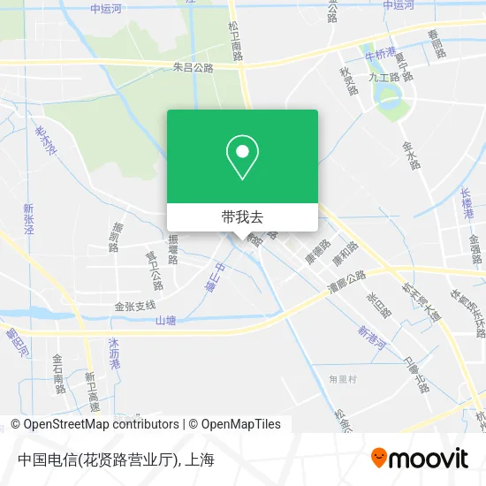 中国电信(花贤路营业厅)地图
