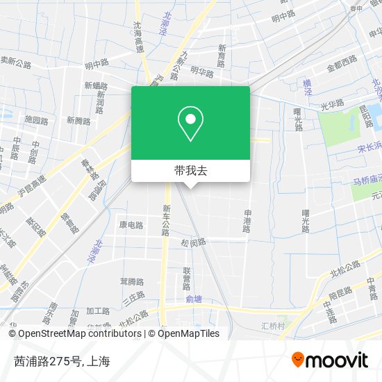 茜浦路275号地图