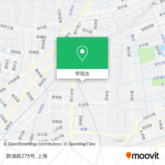 茜浦路275号地图