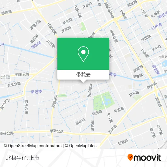 北棉牛仔地图