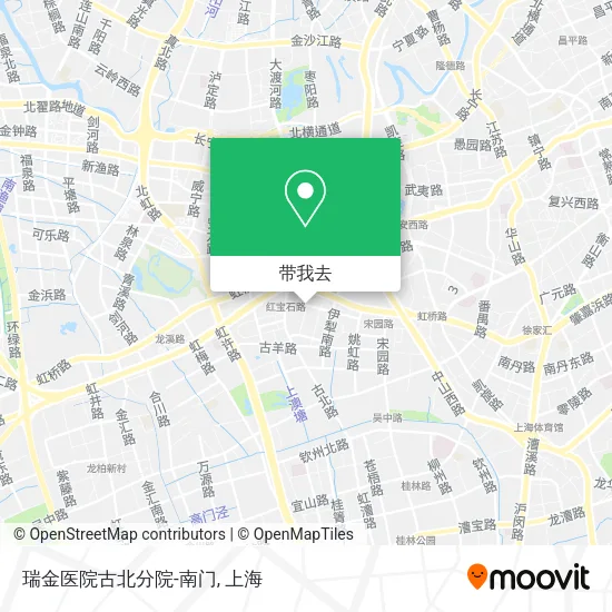瑞金医院古北分院-南门地图
