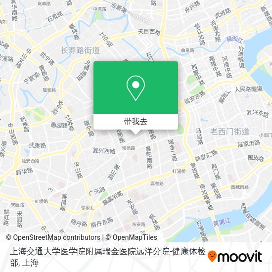 上海交通大学医学院附属瑞金医院远洋分院-健康体检部地图