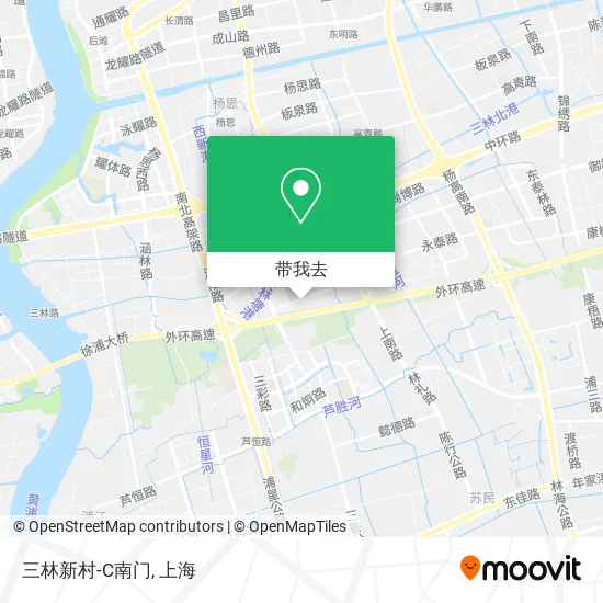 三林新村-C南门地图
