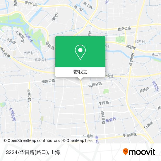 S224/华昌路(路口)地图
