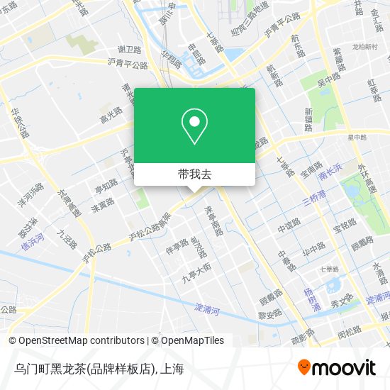 乌门町黑龙茶(品牌样板店)地图