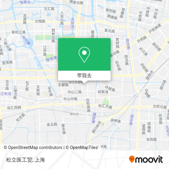 松立医工贸地图