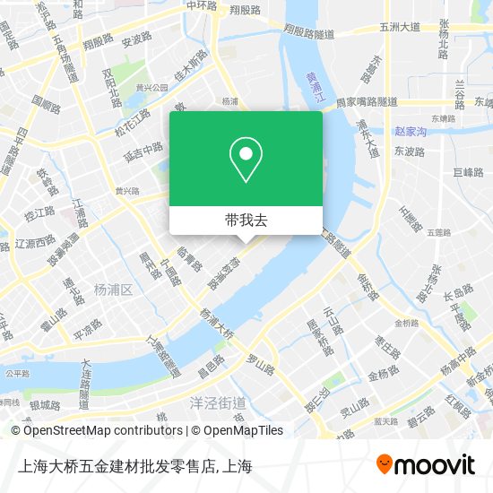 上海大桥五金建材批发零售店地图