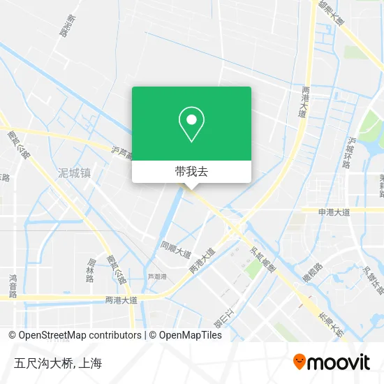 五尺沟大桥地图