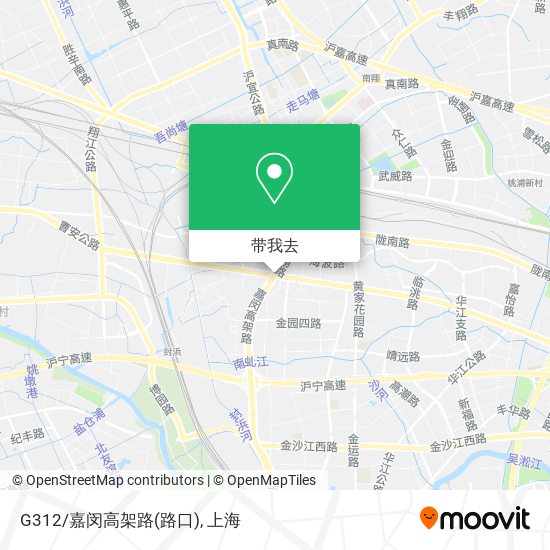 G312/嘉闵高架路(路口)地图