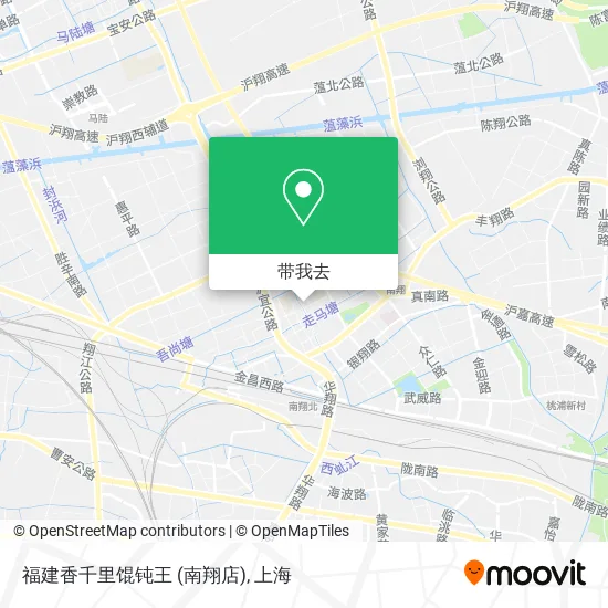 福建香千里馄钝王  (南翔店)地图