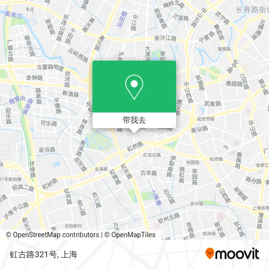 虹古路321号地图