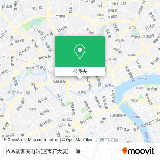 依威能源充电站(蓝宝石大厦)地图