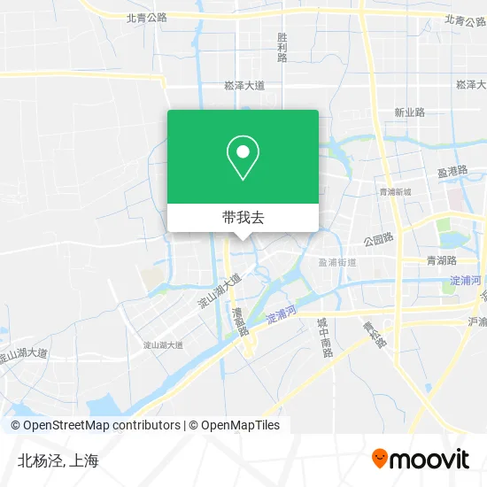 北杨泾地图