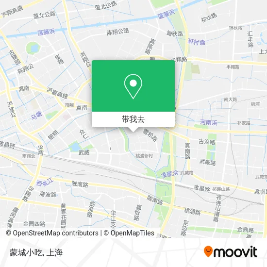 蒙城小吃地图