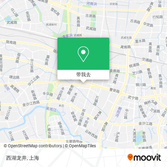 西湖龙井地图
