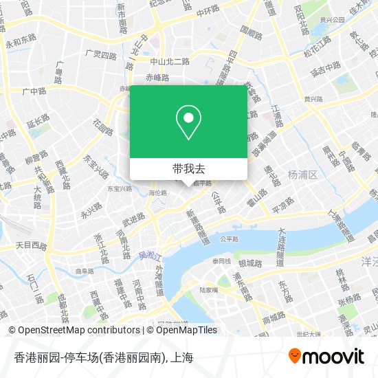 香港丽园-停车场(香港丽园南)地图