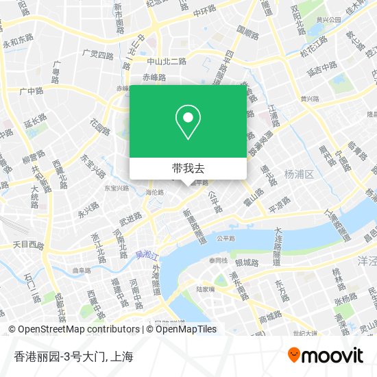 香港丽园-3号大门地图