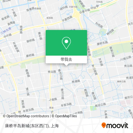 康桥半岛新城(东区西门)地图