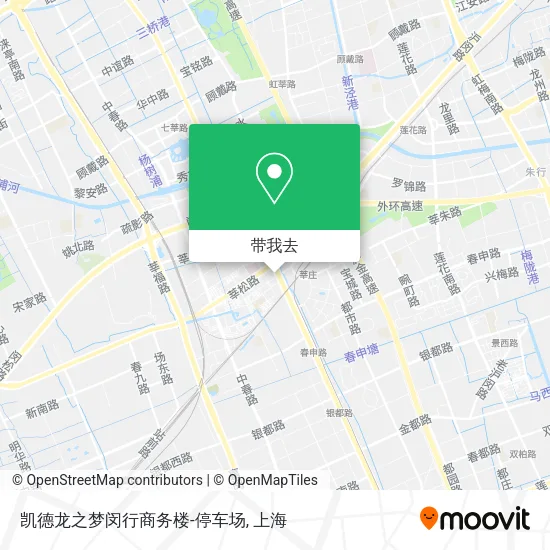 凯德龙之梦闵行商务楼-停车场地图