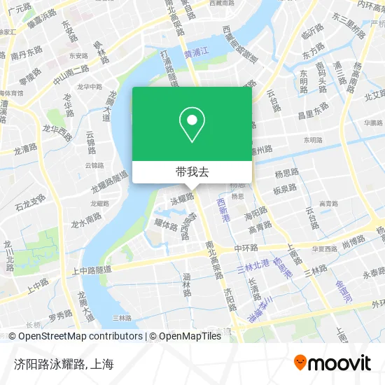 济阳路泳耀路地图