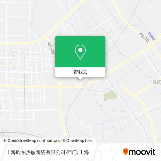 上海欣帕热敏陶瓷有限公司-西门地图