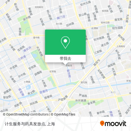 计生服务与药具发放点地图