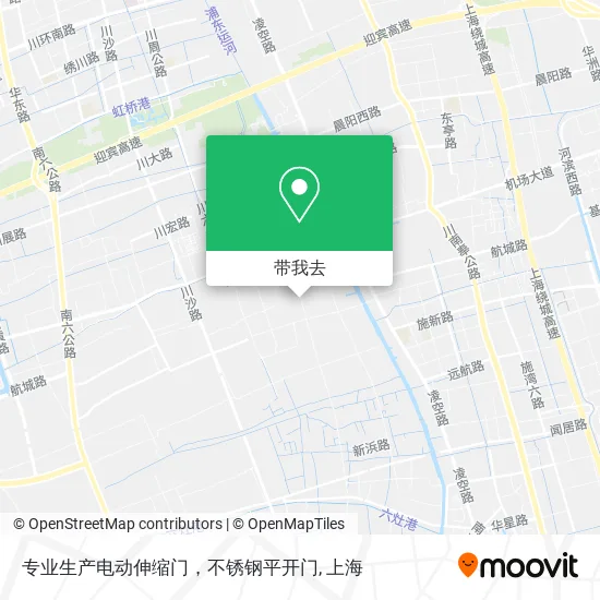 专业生产电动伸缩门，不锈钢平开门地图