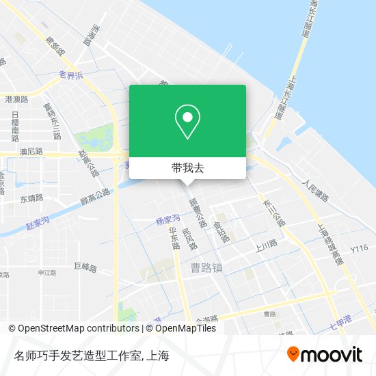 名师巧手发艺造型工作室地图