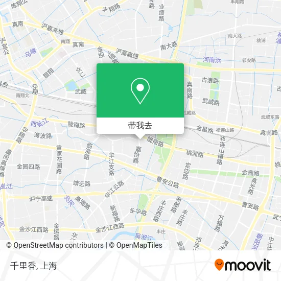 千里香地图
